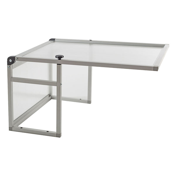 PreGaRo Mährobotergarage Mit Klappbarem Dach - Innenmaße 70x49x25x33cm Aus Polycarbonat